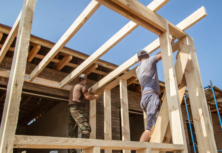 dom z drewna księżycowego